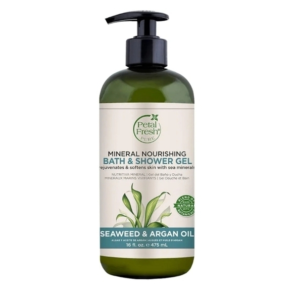 Petal Fresh Pure Mineral Nourishing Bath & Shower Gel Seaweed & Argan Oi… - Picture 1 of 7